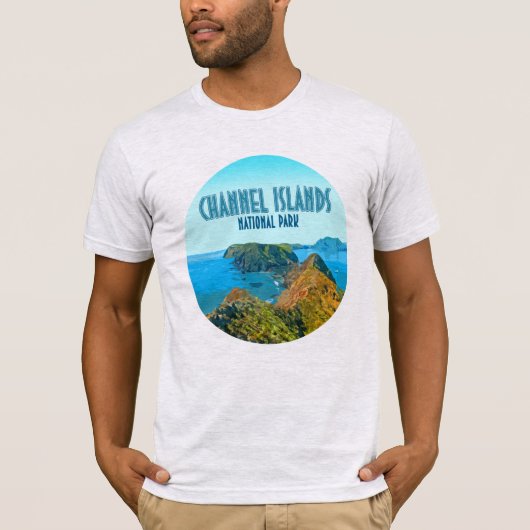 チャンネル諸島国立公園カリフォルニアヴィンテージ Tシャツ (正面)