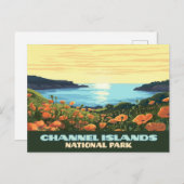 チャンネル諸島国立公園カリフォルニア州の密輸業者 ポストカード (正面/裏面)