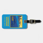 チャンネル諸島国立公園ドルフィンズ ラゲッジタグ (正面横)