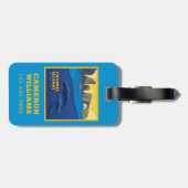 チャンネル諸島国立公園ドルフィンズ ラゲッジタグ (裏面横)