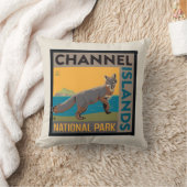 チャンネル諸島国立公園 |キツネ クッション (ブランケット)