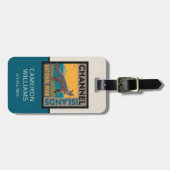 チャンネル諸島国立公園 |キツネ ラゲッジタグ (正面横)