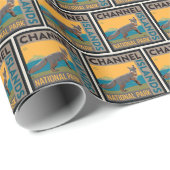 チャンネル諸島国立公園 |キツネ ラッピングペーパー (ロールコーナー)