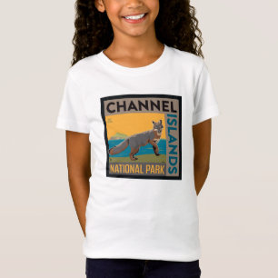 チャンネル諸島国立公園 キツネ Tシャツ