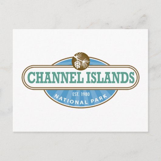 チャンネル諸島国立公園 ポストカード (正面)