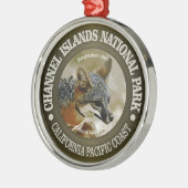 チャンネル諸島国立公園(fox) メタルオーナメント (左)