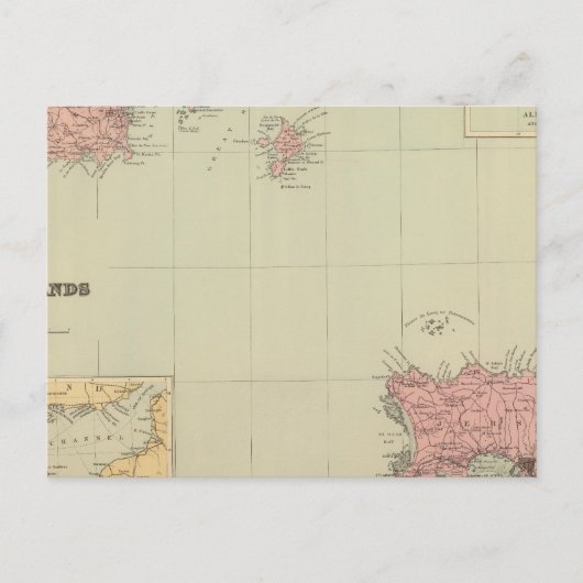 チャンネル諸島 2 ポストカード (正面)