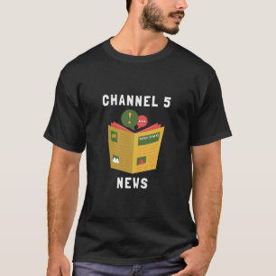 チャンネル5ニュース Andrew CalaghanすべてのガスNo Break Tシャツ