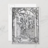 チャンバポットの空き ポストカード (正面/裏面)