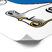 チャンバーズ家紋 ポスター (角)