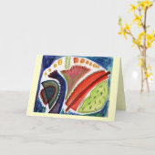 チャンバーミュージックカード カード (黄色い花)