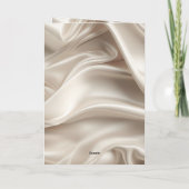 チャンパかわいらしンフェミニン金ゴールドロマン結婚ティック カード (裏面)