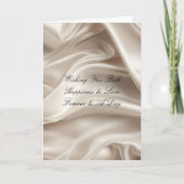 チャンパかわいらしンフェミニン金ゴールドロマン結婚ティック カード (正面)