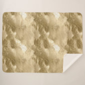 チャンパかわいらしン金ゴールドグラマー シェルパブランケット (正面(横))