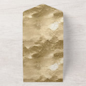 チャンパかわいらしン金ゴールドグラム オールインワン招待状 (外側)