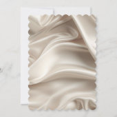 チャンパかわいらしン金ゴールドサフェイクタンブライダルシャワー 招待状 (裏面)