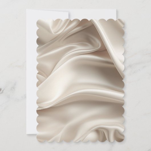 チャンパかわいらしン金ゴールドサフェイクタンブライダルシャワー 招待状 (裏面)