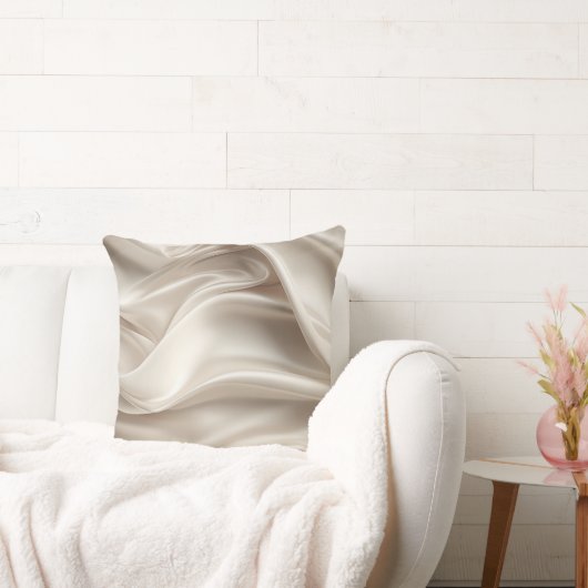 チャンパかわいらしン金ゴールドロマンフェイクトサテン クッション (ソファ)