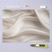 チャンパかわいらしン金ゴールドロマンフェイクトサテン 薄葉紙 (クラフト)