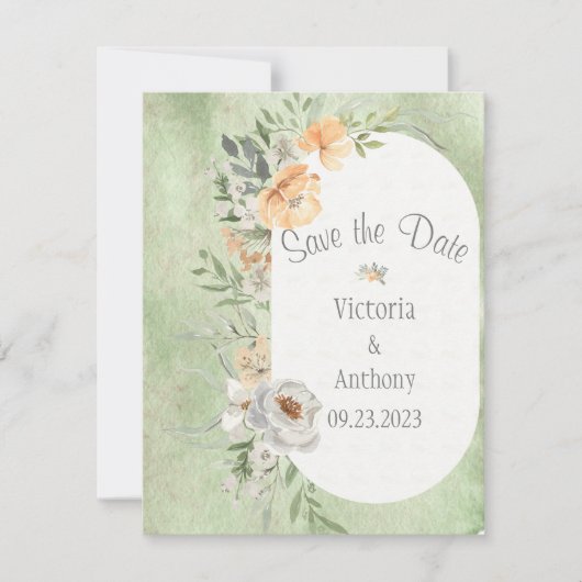 チャンパエレガントンアイボリーフローラ日付の保存 (正面)