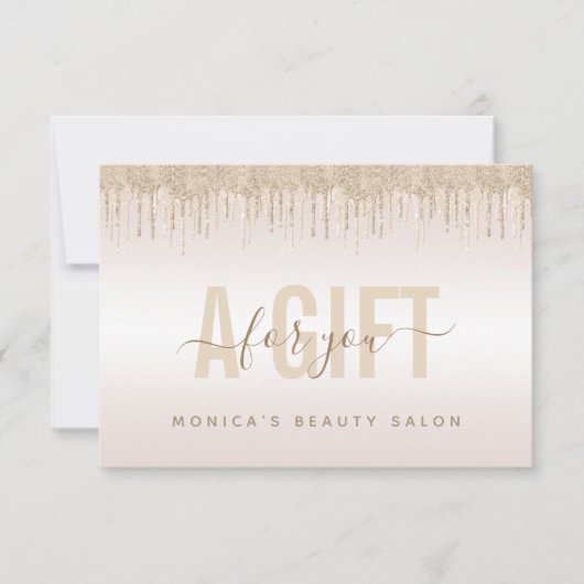 チャンパエレガントングリッタードリッピング美しいサロン (正面)