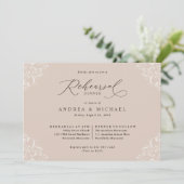 チャンパエレガントンタンのリハ結婚ーサルディナー 招待状 (スタンド正面)