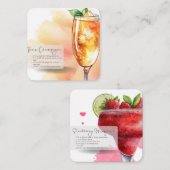 チャンパフェイクー&ストロベリーダイキリパーティーのお気に入り ノートカード (正面/裏面)