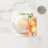 チャンパフェイクー&ストロベリーダイキリパーティーのお気に入り ノートカード (正面/裏面インサイチュ)