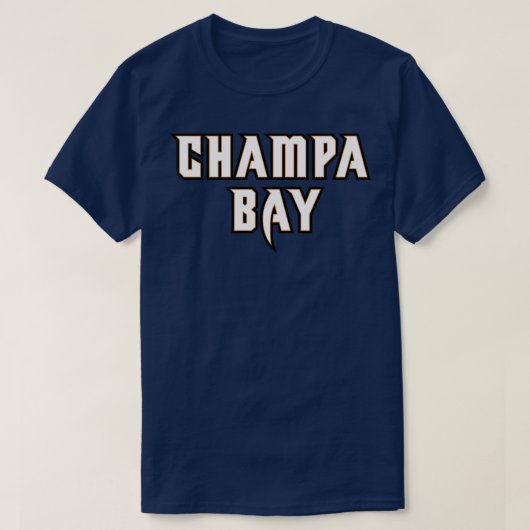 チャンパベイレッド Tシャツ (デザイン正面)