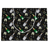 チャンパモダンンお祝いニューイヤーイブ ラージペーパーバッグ (正面)