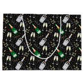 チャンパモダンンお祝いニューイヤーイブ ラージペーパーバッグ (裏面)