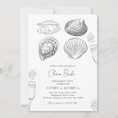 チャンパ描ンクラムベイク婚約パーティ 招待状 (正面)