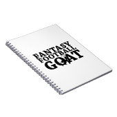 チャンピオンのためのファンタジーのフットボールGoa ノートブック (右側)