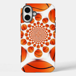 チャンピオンのゲーム|バスケットボールコートビジョンカレイド iPhone 16 PLUSケース