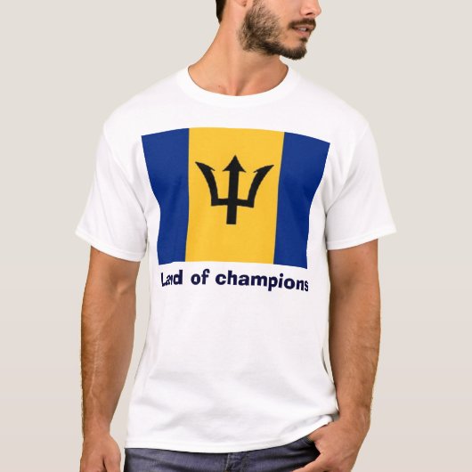 チャンピオンのバルバドスランド Tシャツ (正面)