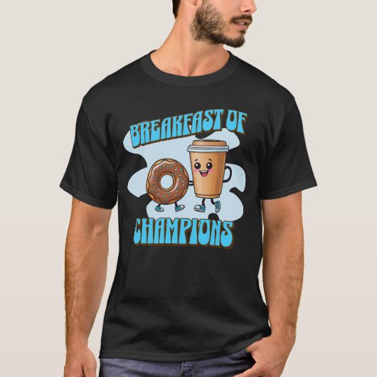 チャンピオンの朝食 Tシャツ (正面)