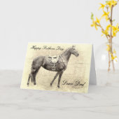 チャンピオンの父の日の挨拶状 カード (黄色い花)