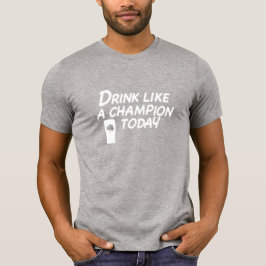 チャンピオンのTシャツのような飲み物 Tシャツ
