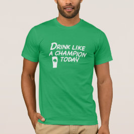チャンピオンのTシャツのような飲み物 Tシャツ