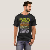 チャンピオンを隠して探す Tシャツ (正面フル)