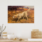 チャンピオンカウントホワイトストーンbyエドモンド・ヘンリー・オストハウス ポスター (キッチン)