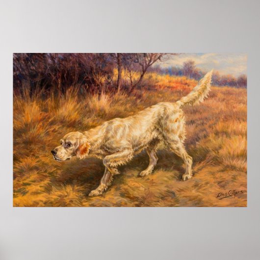 チャンピオンカウントホワイトストーンbyエドモンド・ヘンリー・オストハウス ポスター (正面)