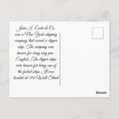 チャンピオンクリッパーセーリング ポストカード (裏面)