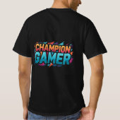 チャンピオンゲーマー Tシャツ (裏面)