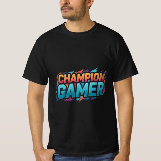 チャンピオンゲーマー Tシャツ (正面)