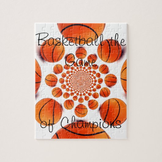 チャンピオンコートビジョン:バスケットボールゲーム ジグソーパズル (縦)