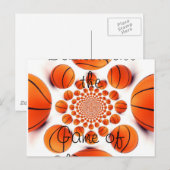 チャンピオンコートビジョン：バスケットボールゲーム ポストカード (正面/裏面)