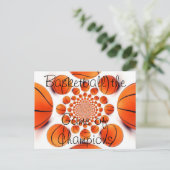 チャンピオンコートビジョン：バスケットボールゲーム ポストカード (スタンド正面)