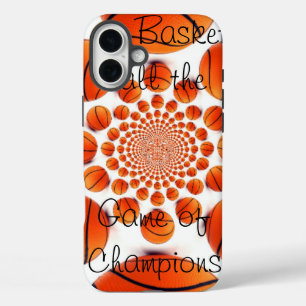 チャンピオンコートビジョン:バスケットボールゲーム iPhone 16 PLUSケース
