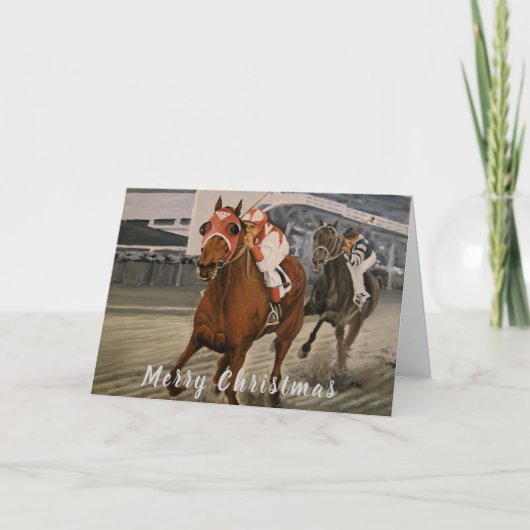 チャンピオンサラブレッドが大勝利 カード (正面)